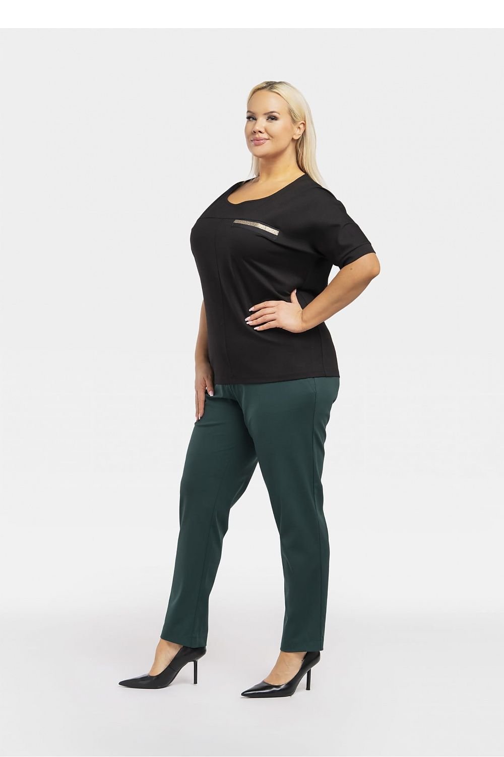 Plus size blouse model 193911 Karko - Trendyglobal 