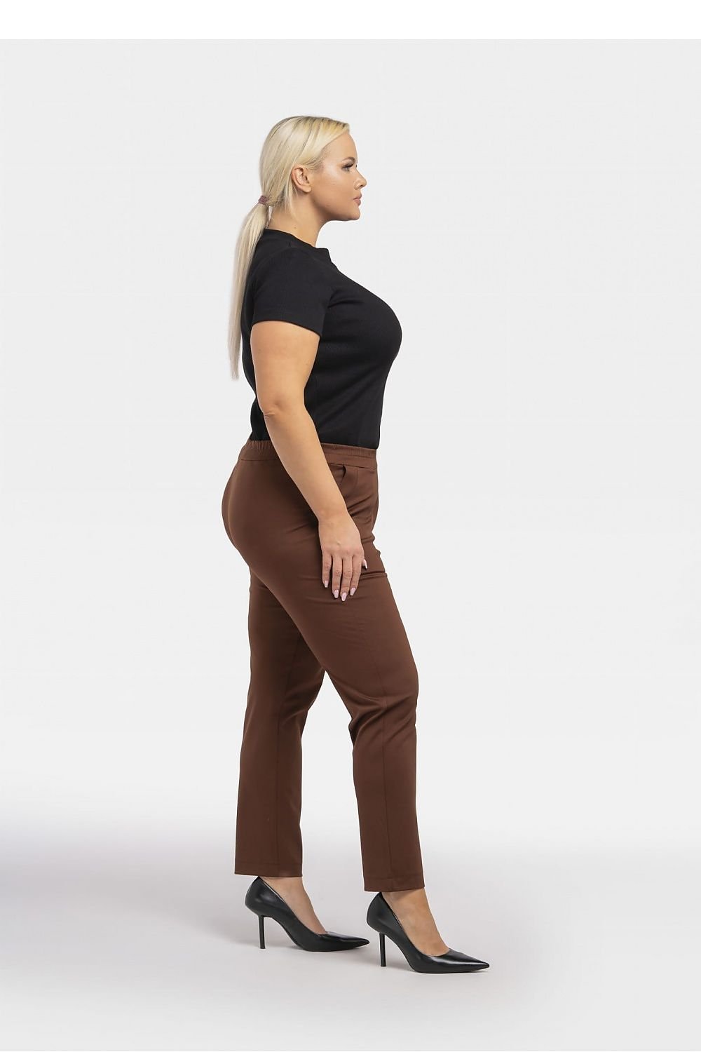 Plus size Trousers model 193917 Karko - Trendyglobal 