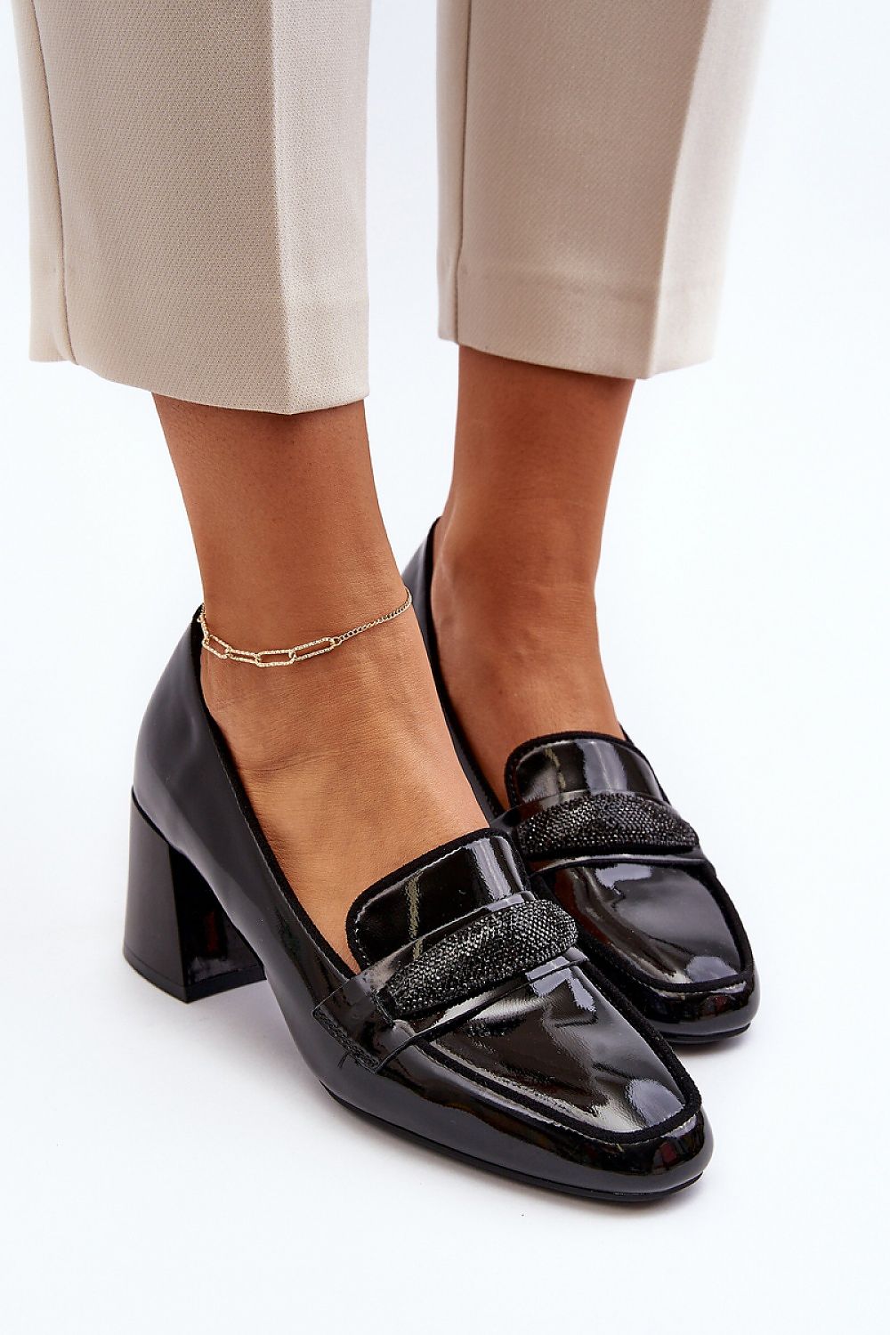 Block heel pumps model 193919 Step in style - Trendyglobal 