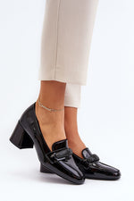 Block heel pumps model 193919 Step in style - Trendyglobal 