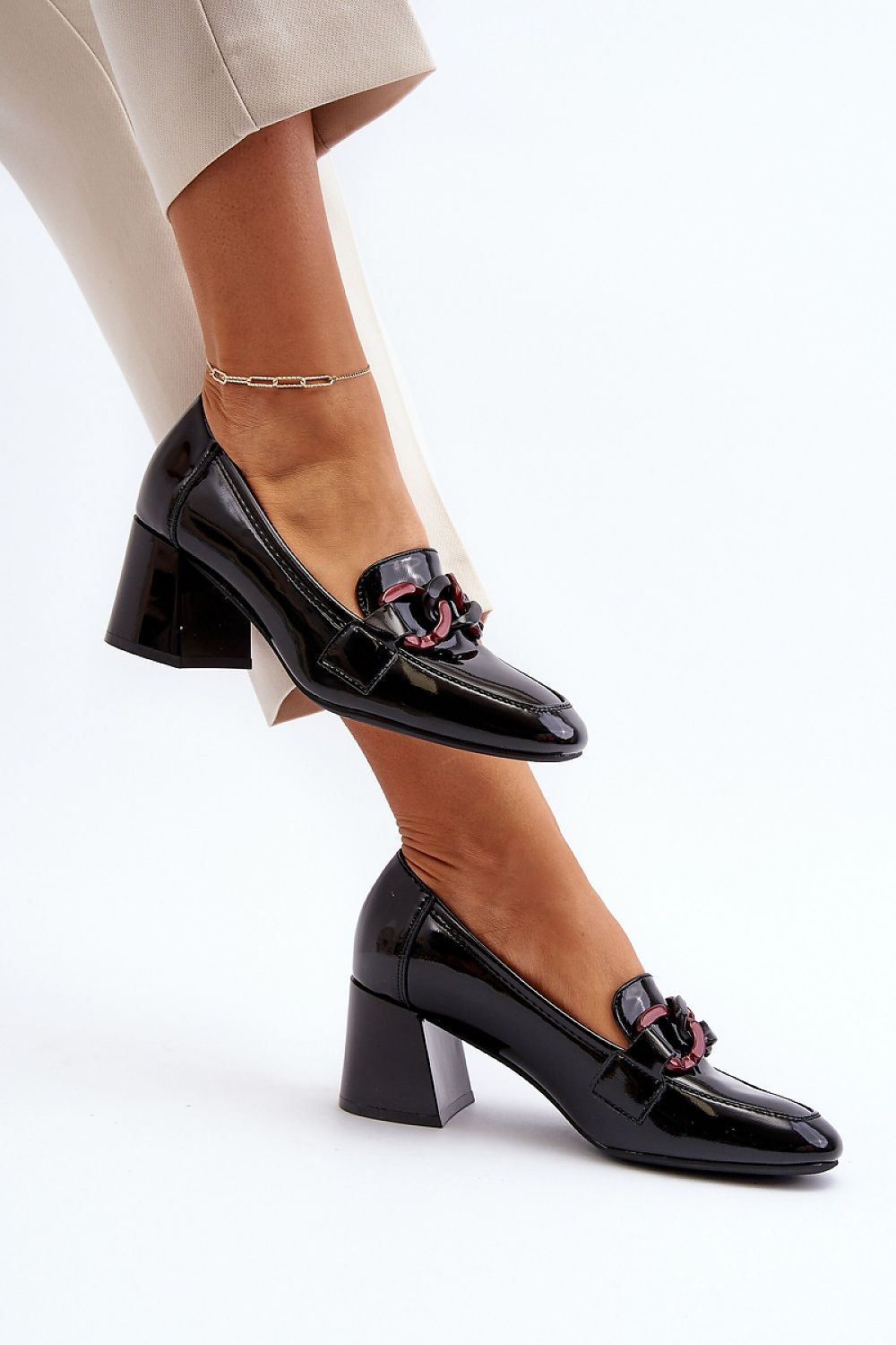 Block heel pumps model 193921 Step in style - Trendyglobal 