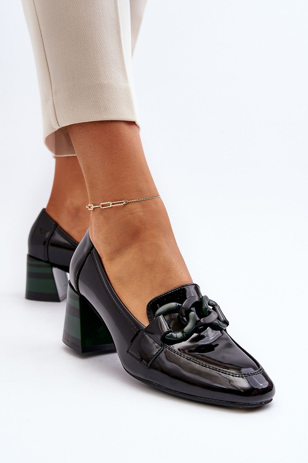 Block heel pumps model 193921 Step in style - Trendyglobal 