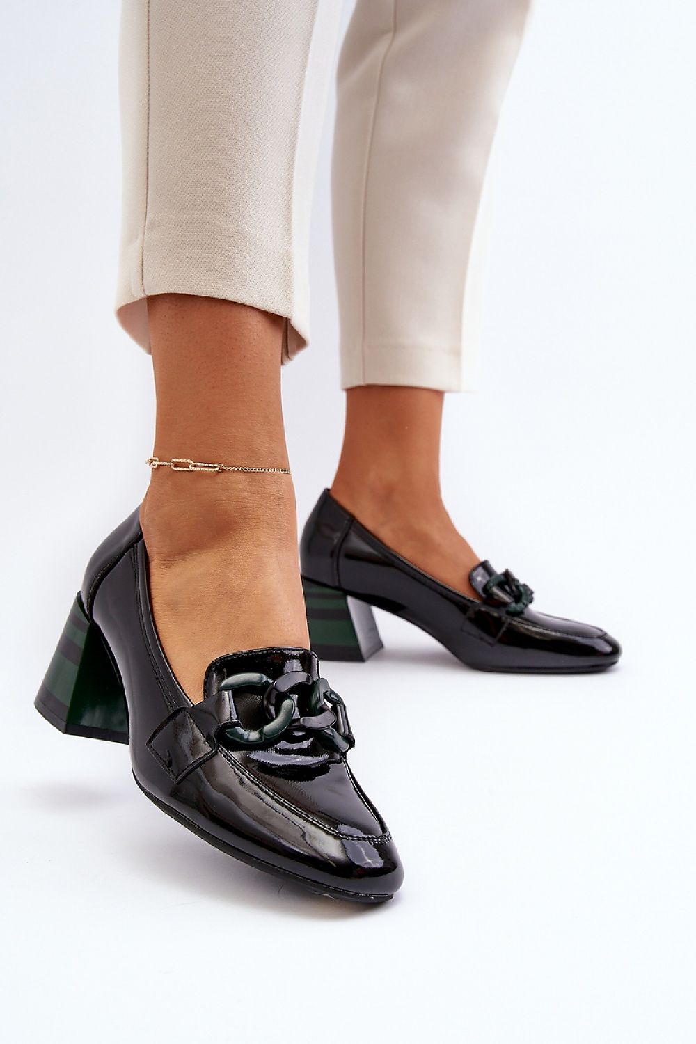 Block heel pumps model 193921 Step in style - Trendyglobal 