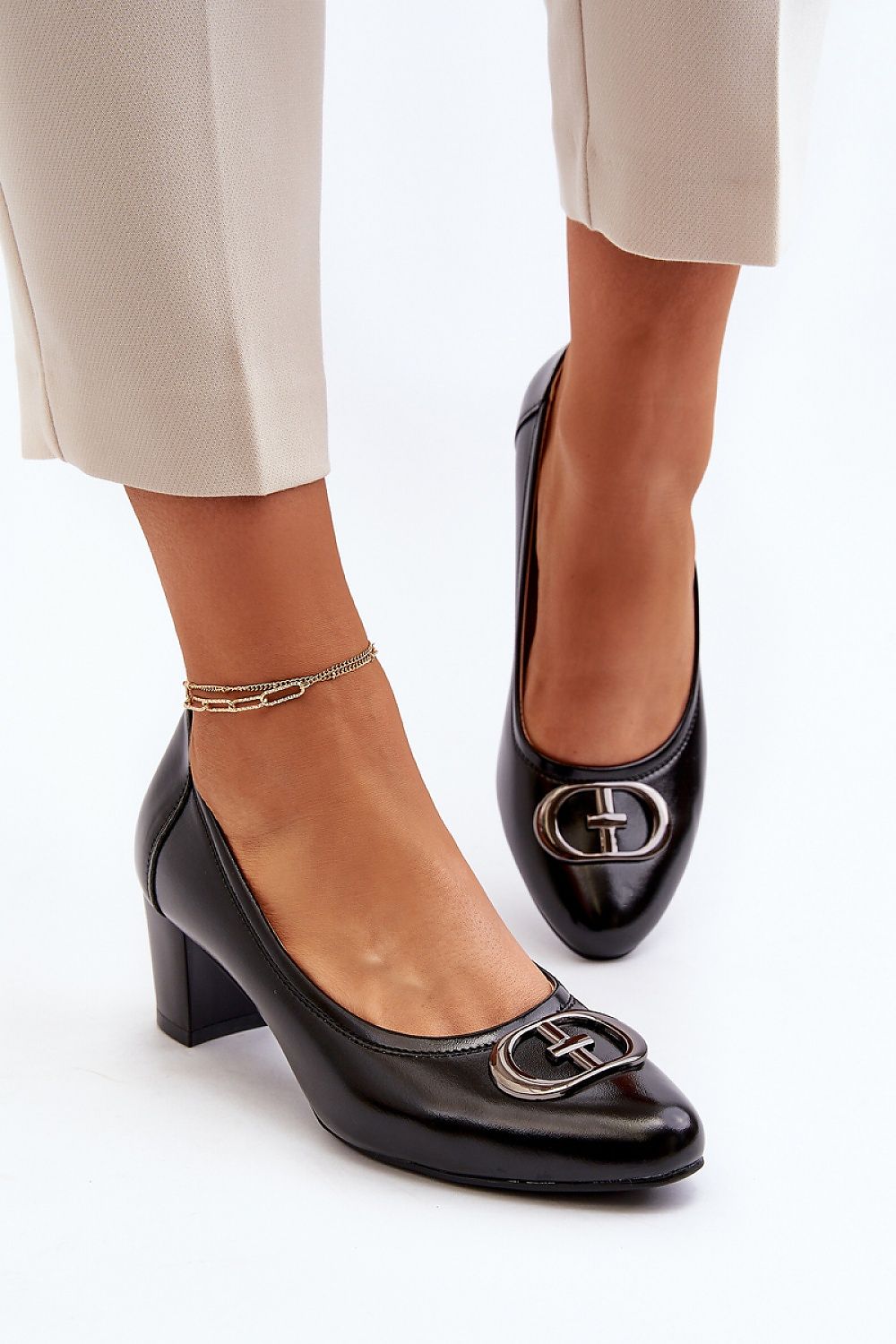 Block heel pumps model 194366 Step in style - Trendyglobal 