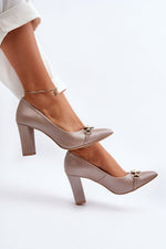 Block heel pumps model 194667 Step in style - Trendyglobal 