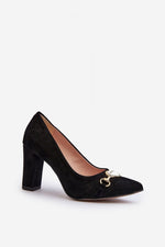 Block heel pumps model 194667 Step in style - Trendyglobal 