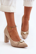 Block heel pumps model 194667 Step in style - Trendyglobal 