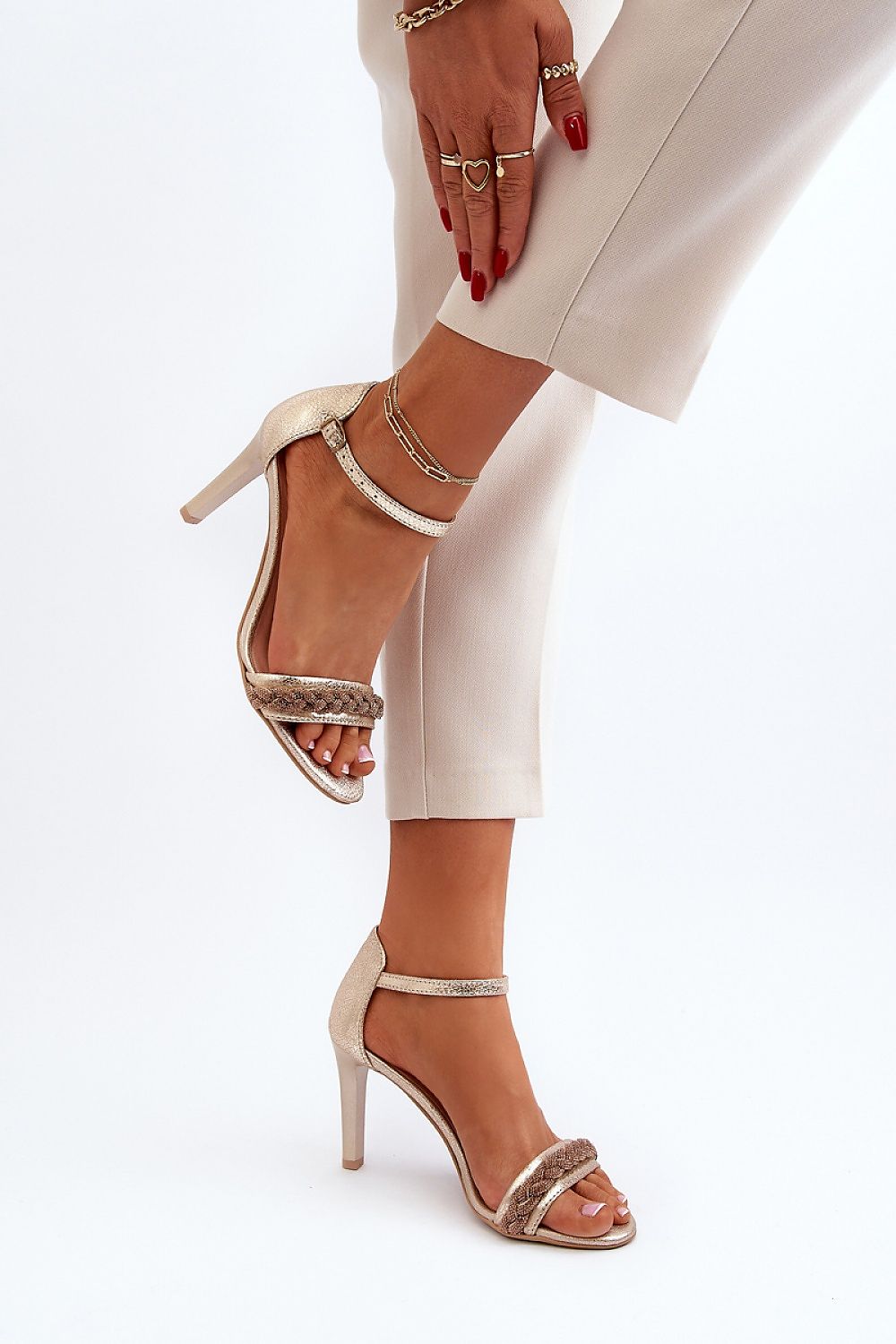 Heel sandals model 194688 Step in style - Trendyglobal 