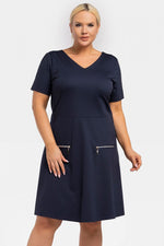 Plus size dress model 195022 Karko - Trendyglobal 