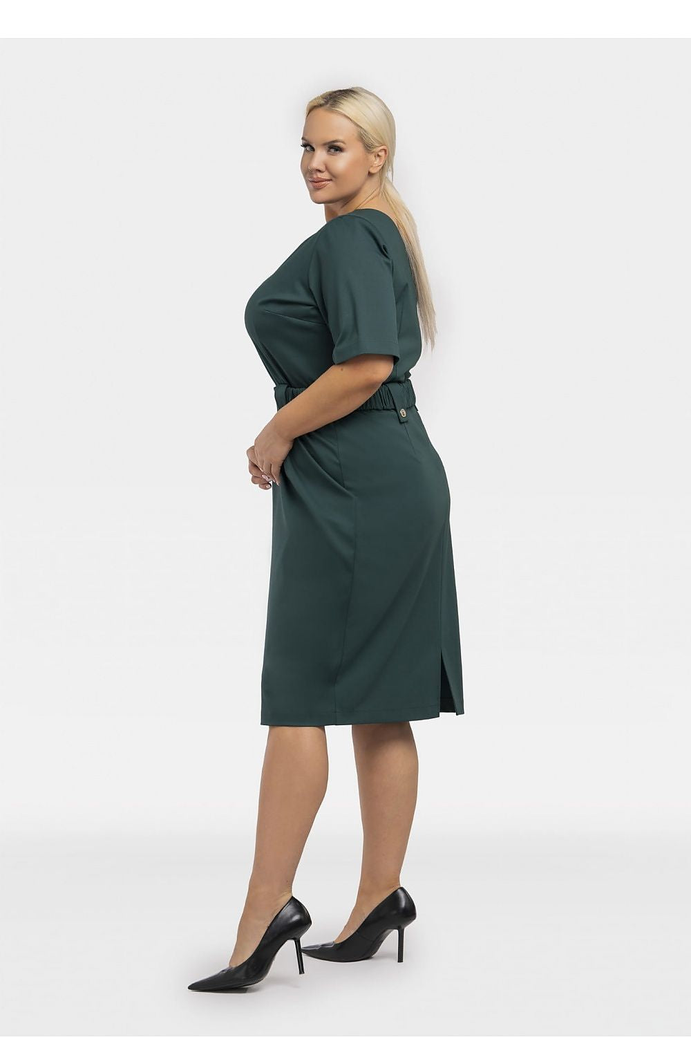 Plus size dress model 195025 Karko - Trendyglobal 