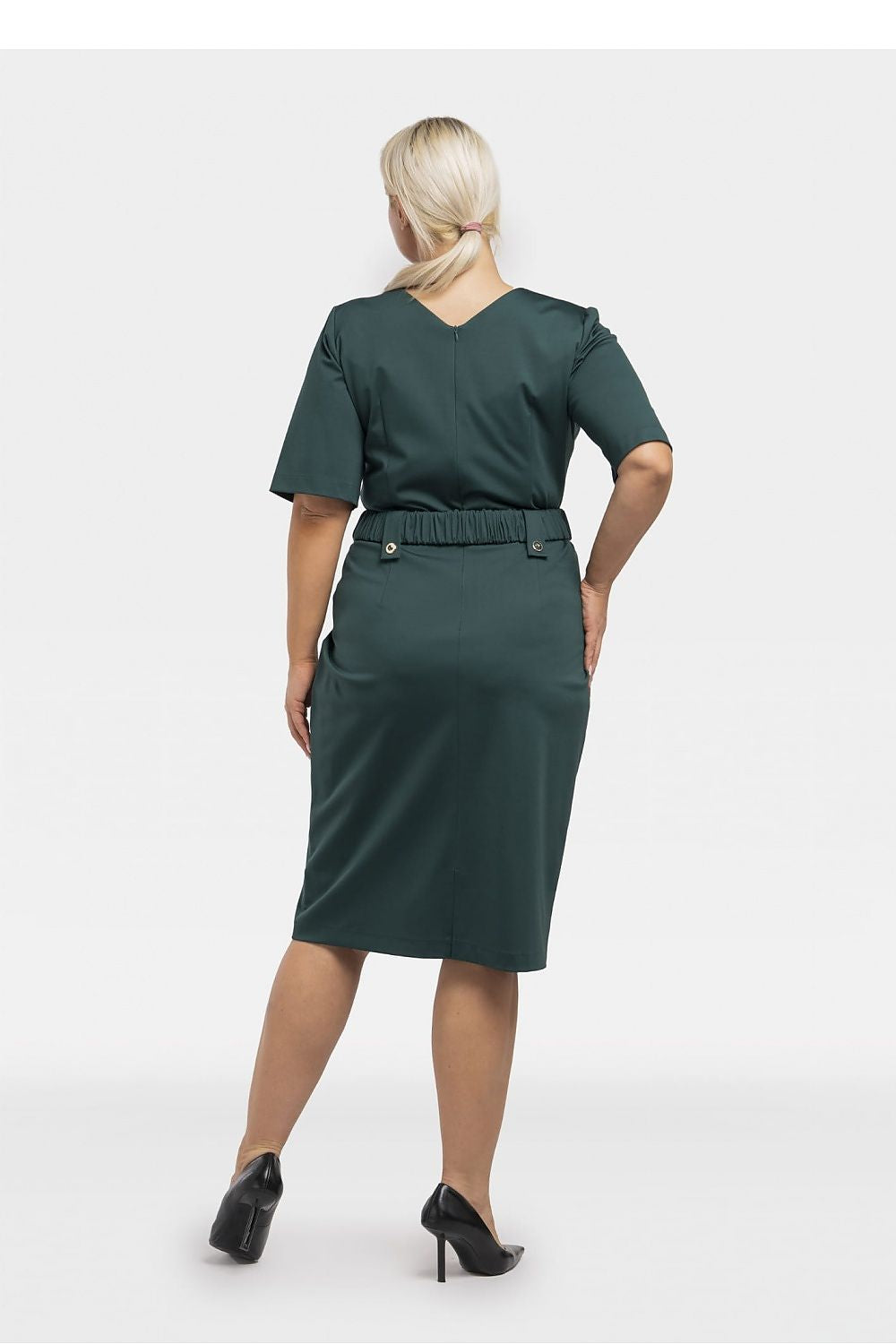 Plus size dress model 195025 Karko - Trendyglobal 