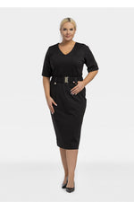 Plus size dress model 195025 Karko - Trendyglobal 