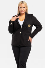 Plus size Jacket model 195031 Karko - Trendyglobal 