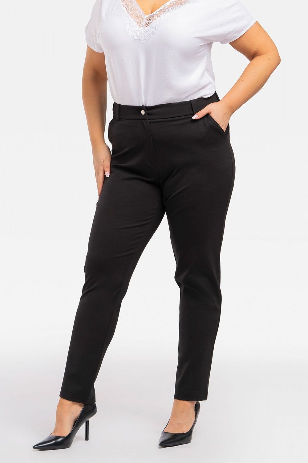 Plus size Trousers model 195038 Karko - Trendyglobal 