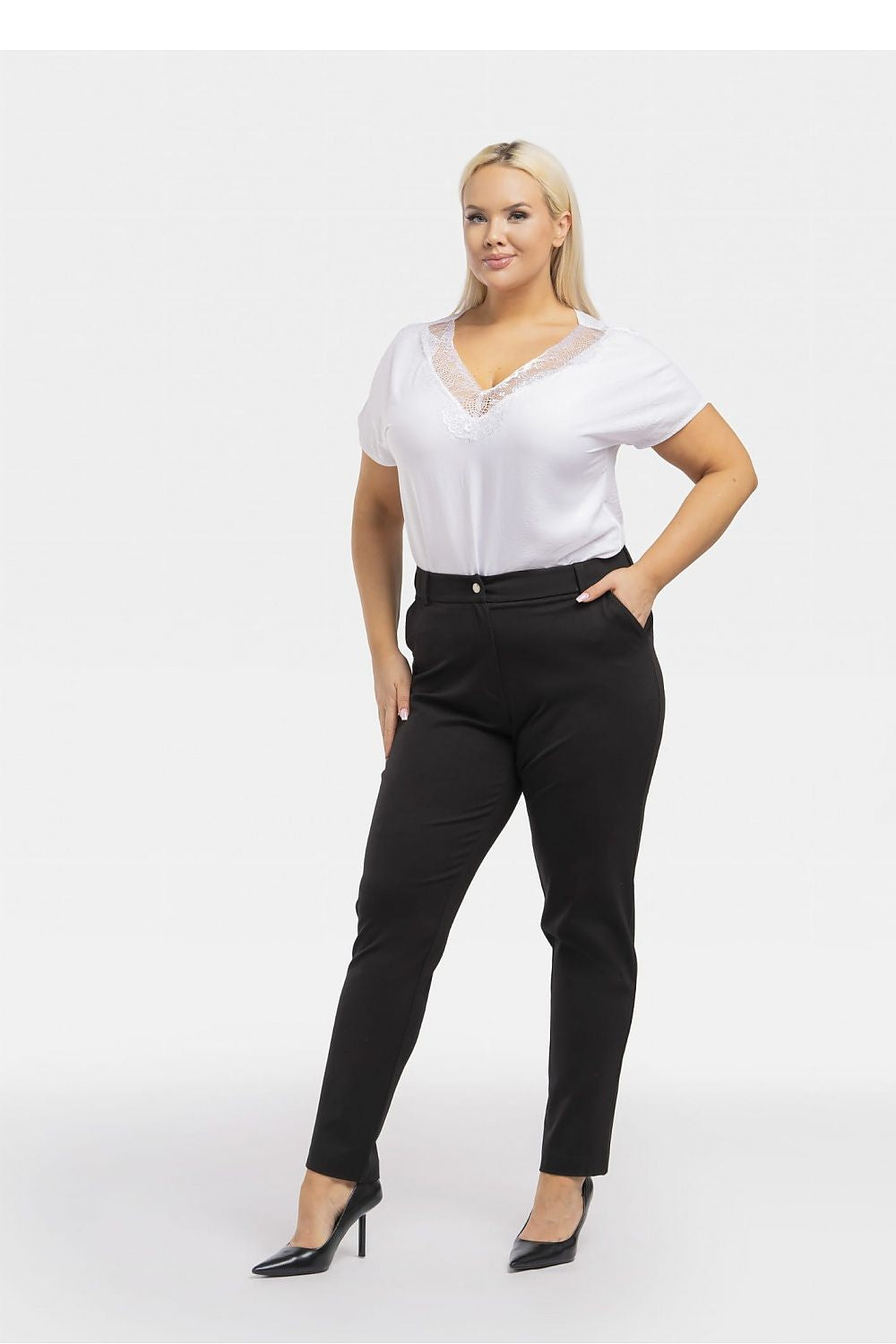 Plus size Trousers model 195038 Karko - Trendyglobal 