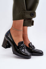 Heeled low shoes model 195397 Step in style - Trendyglobal 