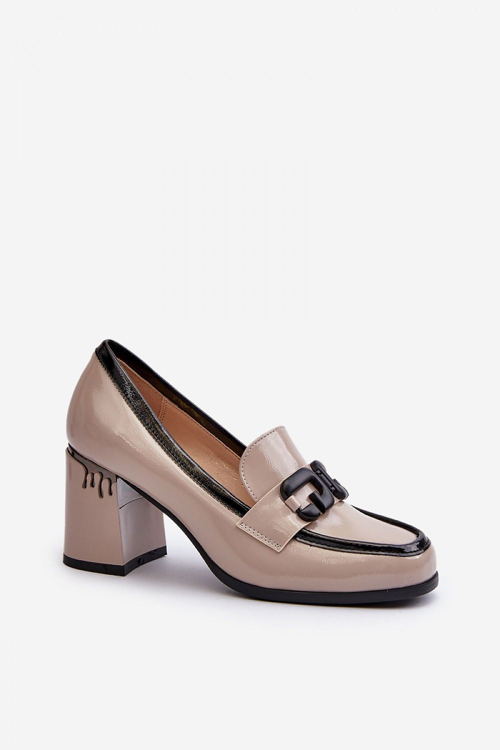 Heeled low shoes model 195397 Step in style - Trendyglobal 