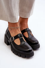 Heeled low shoes model 195399 Step in style - Trendyglobal 