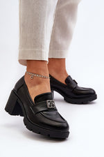 Heeled low shoes model 195404 Step in style - Trendyglobal 