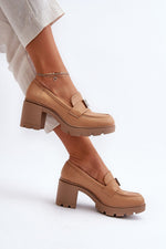 Heeled low shoes model 195404 Step in style - Trendyglobal 