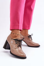 Heeled low shoes model 195406 Step in style - Trendyglobal 