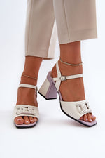 Heel sandals model 195418 Step in style - Trendyglobal 