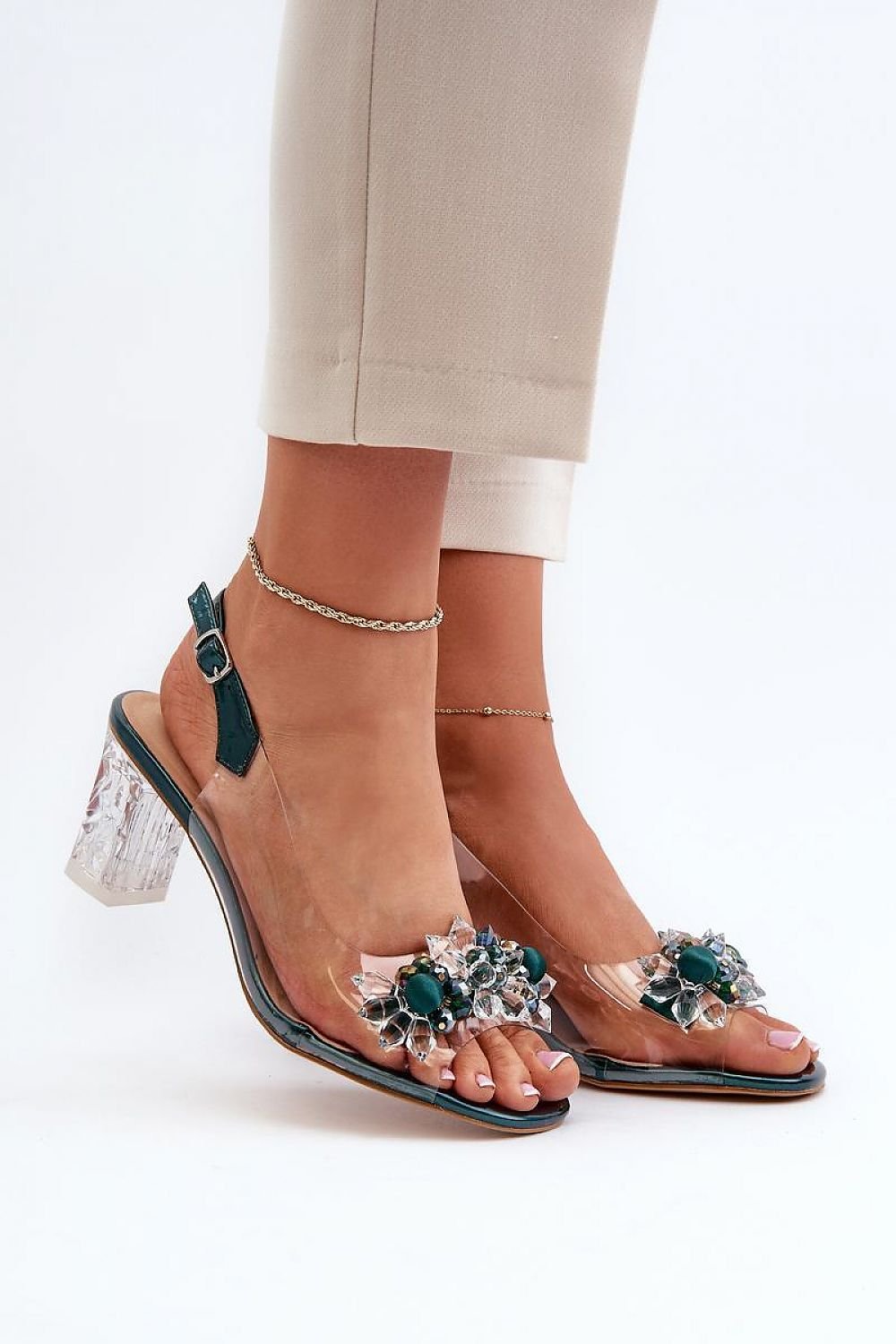 Heel sandals model 195570 Step in style - Trendyglobal 