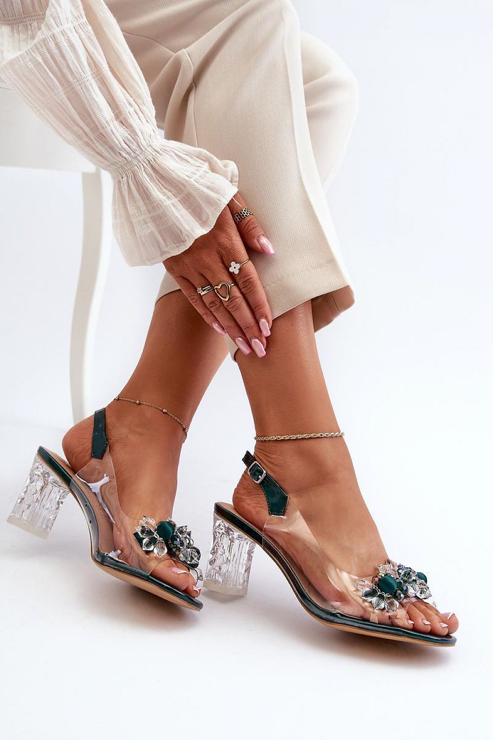 Heel sandals model 195570 Step in style - Trendyglobal 