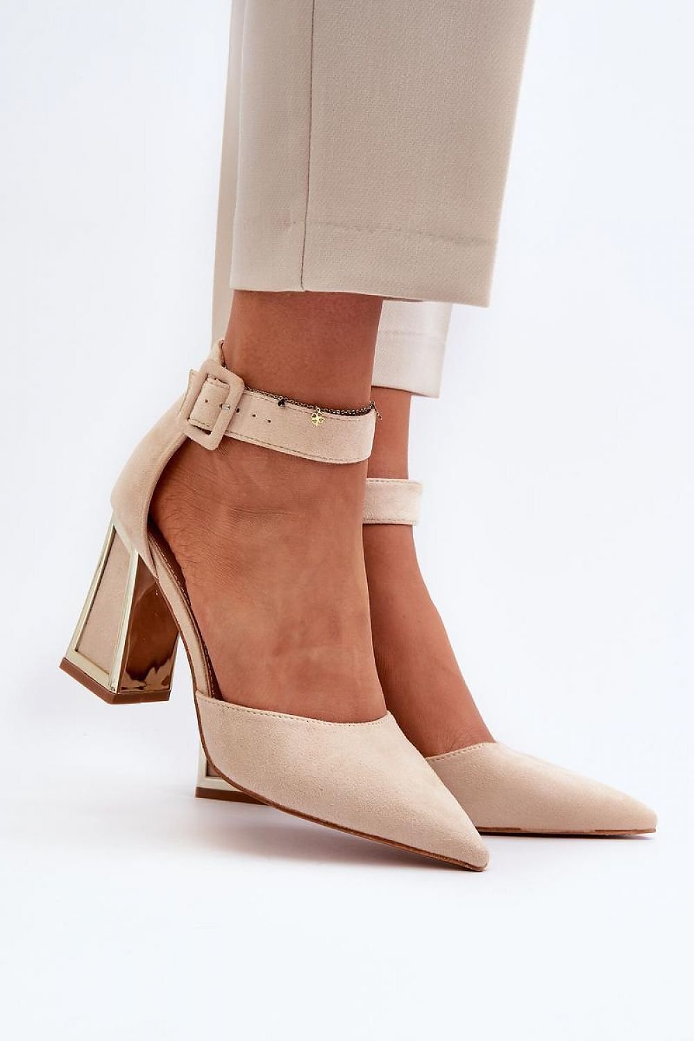 Block heel pumps model 195590 Step in style - Trendyglobal 