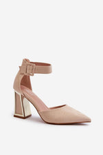 Block heel pumps model 195590 Step in style - Trendyglobal 