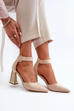 Block heel pumps model 195590 Step in style - Trendyglobal 