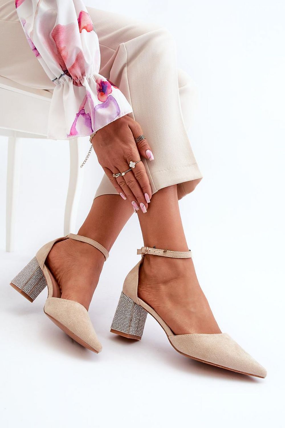 Block heel pumps model 195732 Step in style - Trendyglobal 