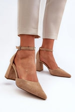 Block heel pumps model 195734 Step in style - Trendyglobal 