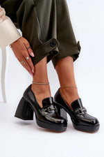 Heeled low shoes model 196316 Step in style - Trendyglobal 