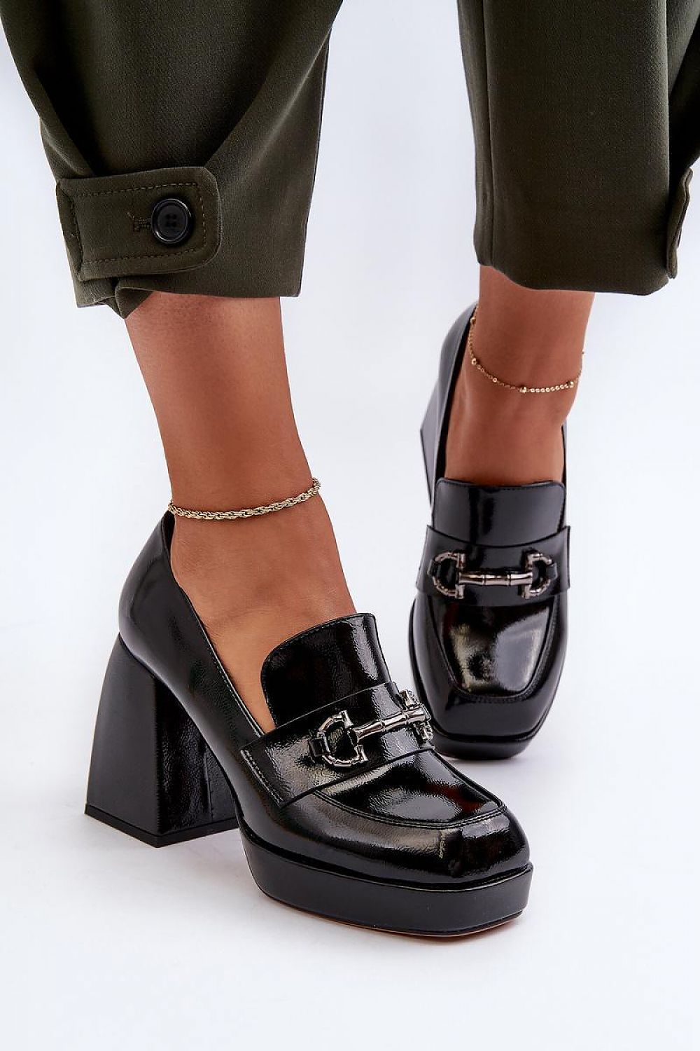 Heeled low shoes model 196316 Step in style - Trendyglobal 