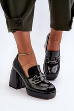 Heeled low shoes model 196316 Step in style - Trendyglobal 