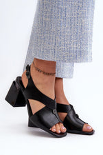 Heel sandals model 196321 Step in style - Trendyglobal 