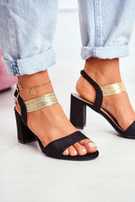 Heel sandals model 196325 Step in style - Trendyglobal 