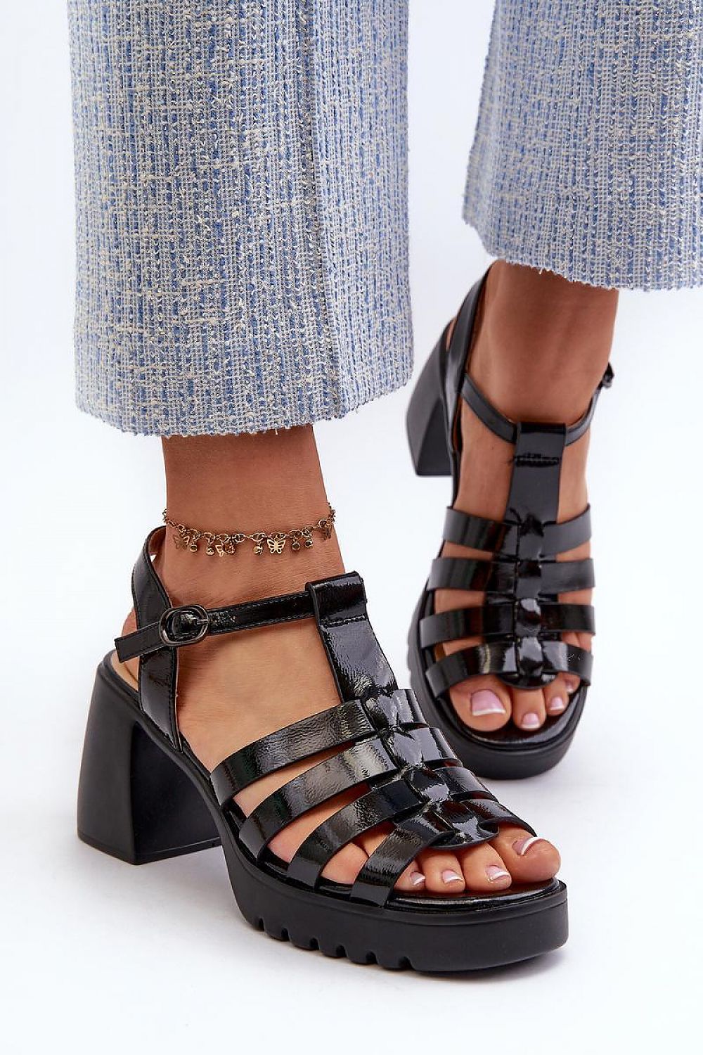 Heel sandals model 196328 Step in style - Trendyglobal 