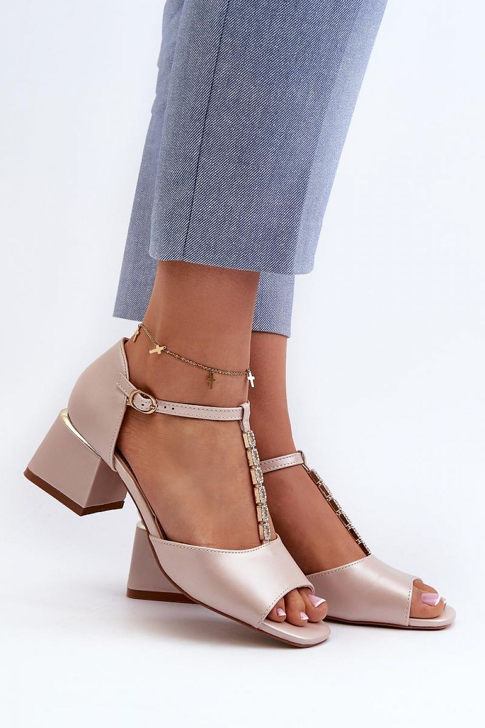 Heel sandals model 196329 Step in style - Trendyglobal 