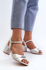 Heel sandals model 196332 Step in style - Trendyglobal 