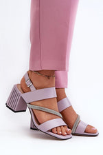 Heel sandals model 196644 Step in style - Trendyglobal 