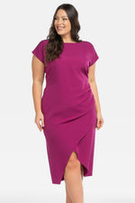 Plus size dress model 197775 Karko - Trendyglobal 