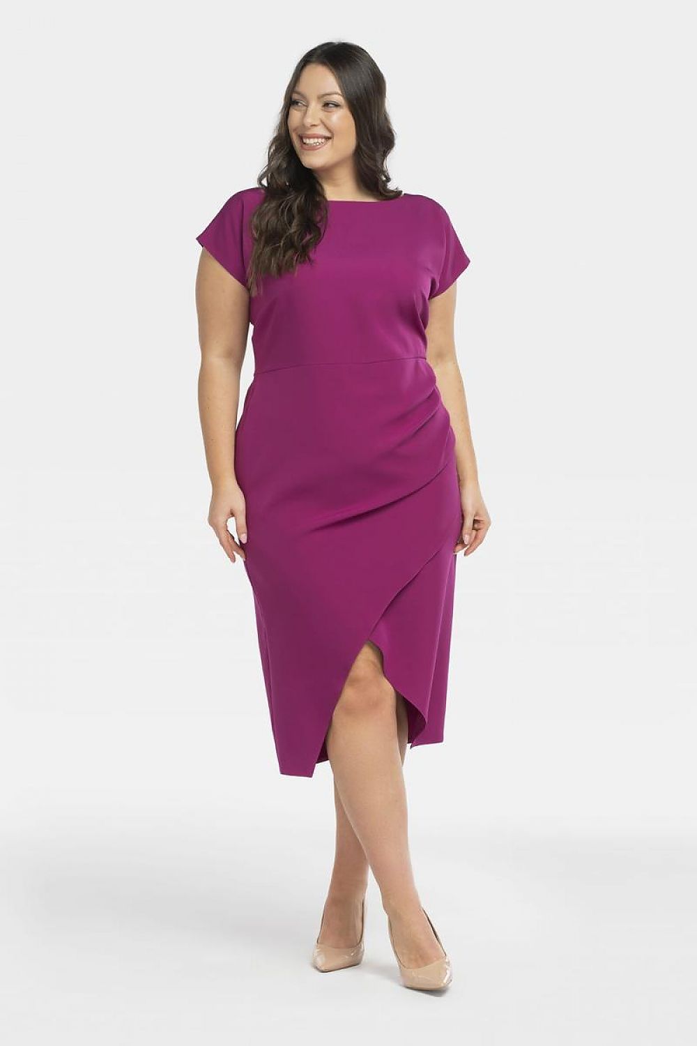 Plus size dress model 197775 Karko - Trendyglobal 