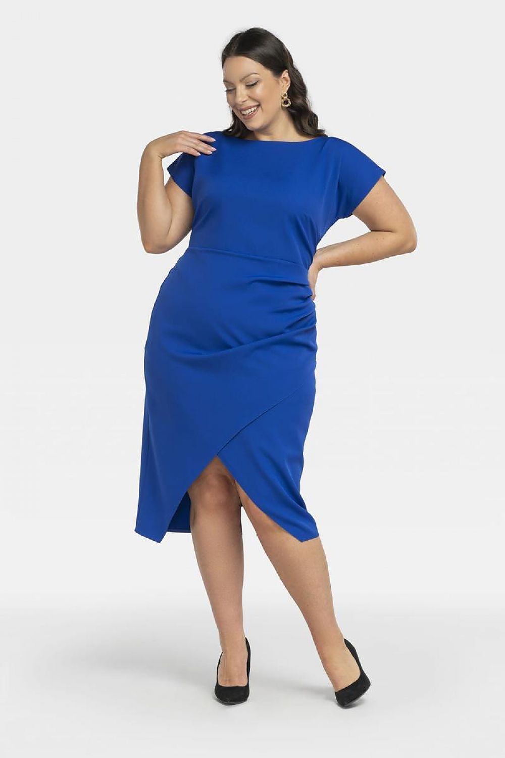 Plus size dress model 197775 Karko - Trendyglobal 