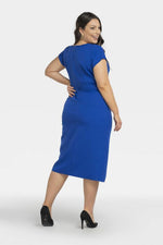 Plus size dress model 197775 Karko - Trendyglobal 