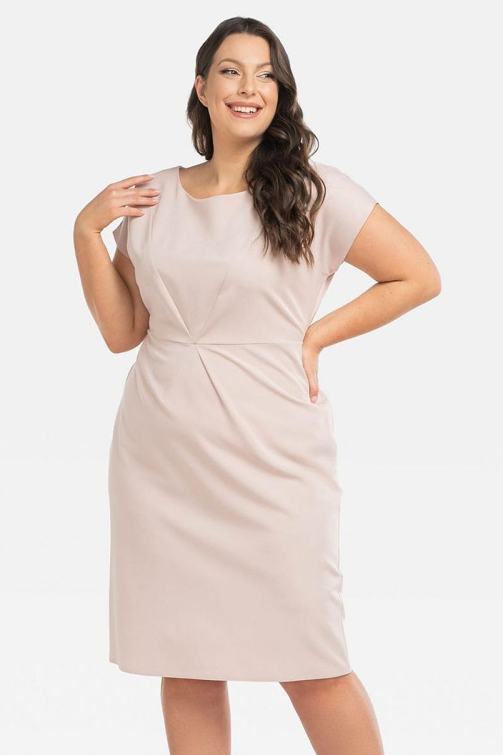 Plus size dress model 196878 Karko - Trendyglobal 