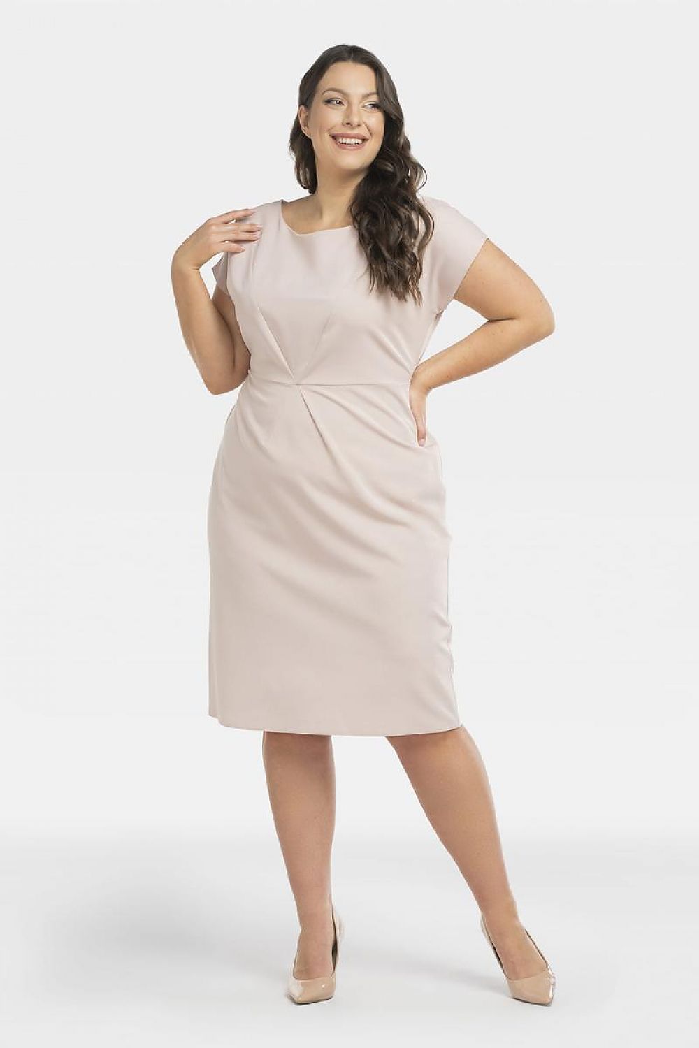 Plus size dress model 196878 Karko - Trendyglobal 