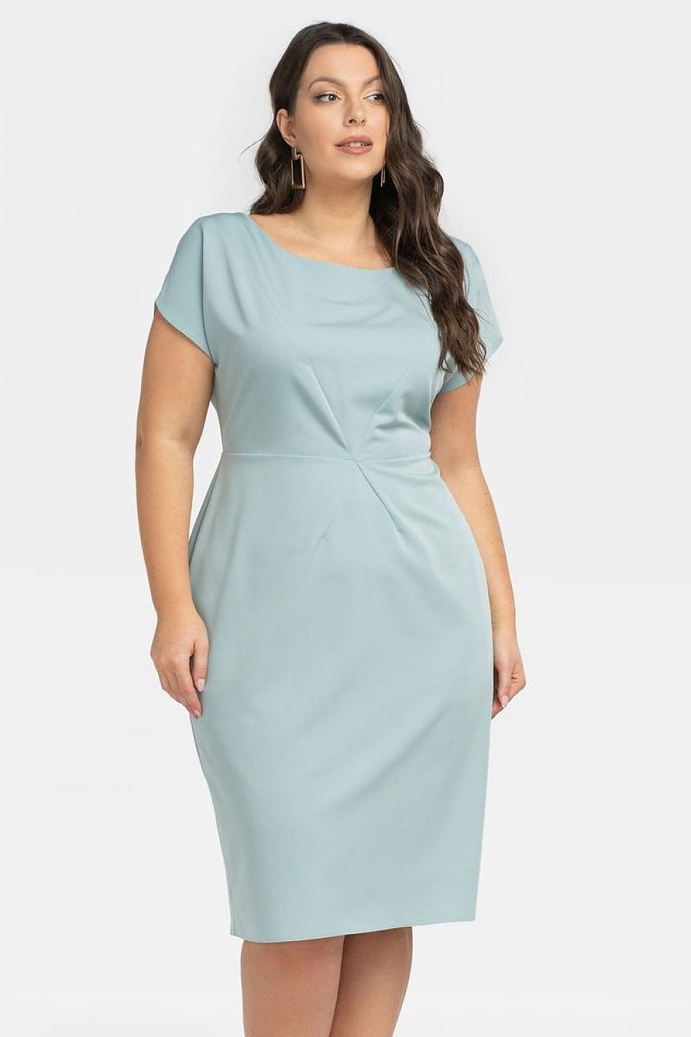 Plus size dress model 196878 Karko - Trendyglobal 