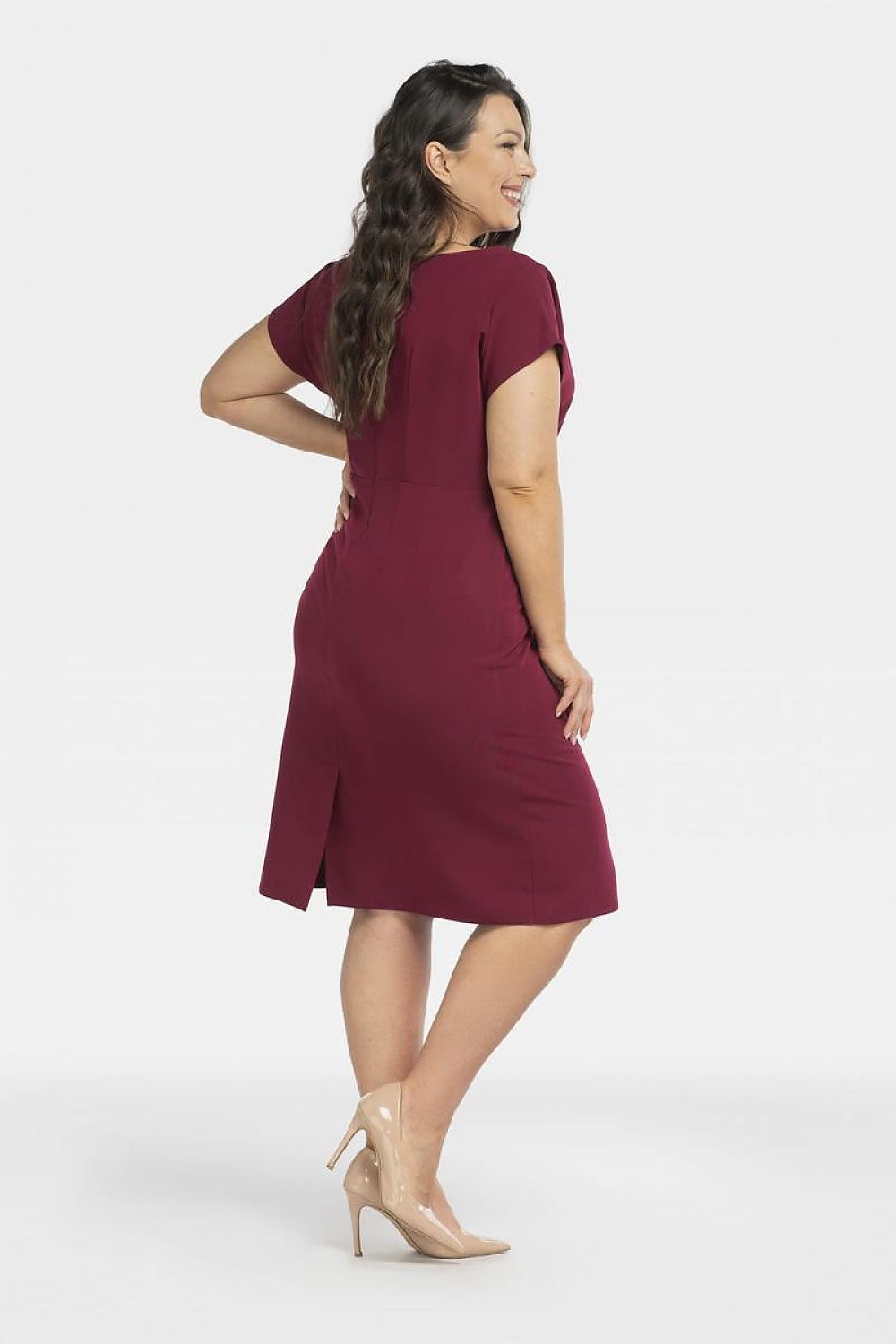 Plus size dress model 196878 Karko - Trendyglobal 